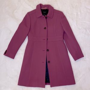 J.Crew Double-Cloth Wool Lady Day Coat w/ Thinsulate 10P fits like an 8P